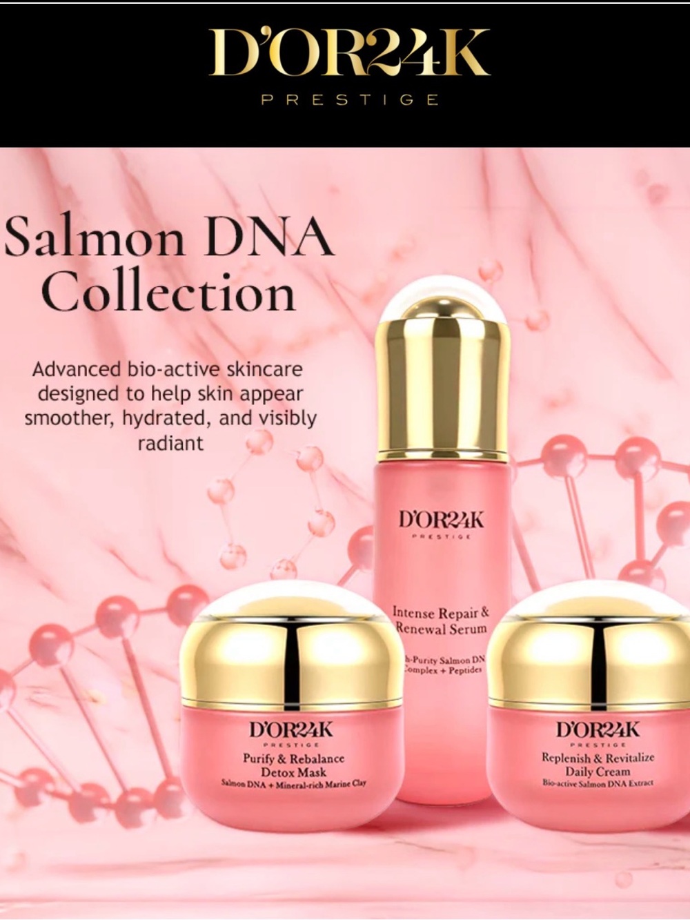 Salmon DNA Pink Repair & Renewal Serum
